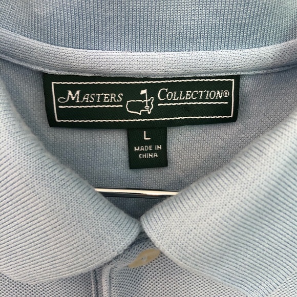 MASTERS COLLECTION Golf Shirt Men’s Size Large - Picture 3 of 8